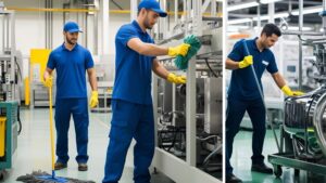 ACS Commercial Cleaning conducts industrial cleaning