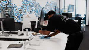 Office cleaning tips implemented by ACS Cleaning cleaner