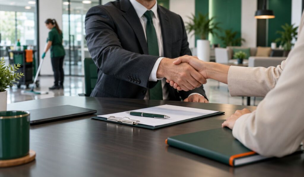 ACS Cleaning discusses commercial cleaning contracts